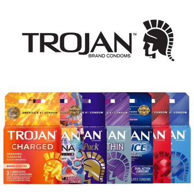 TROJAN COMDOMS 3'S - 6ct / PACK